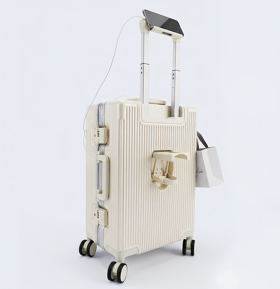 Smart Carry-On - white alternate view